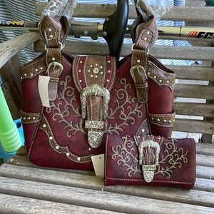 Justin West Conceal Carry Purse
